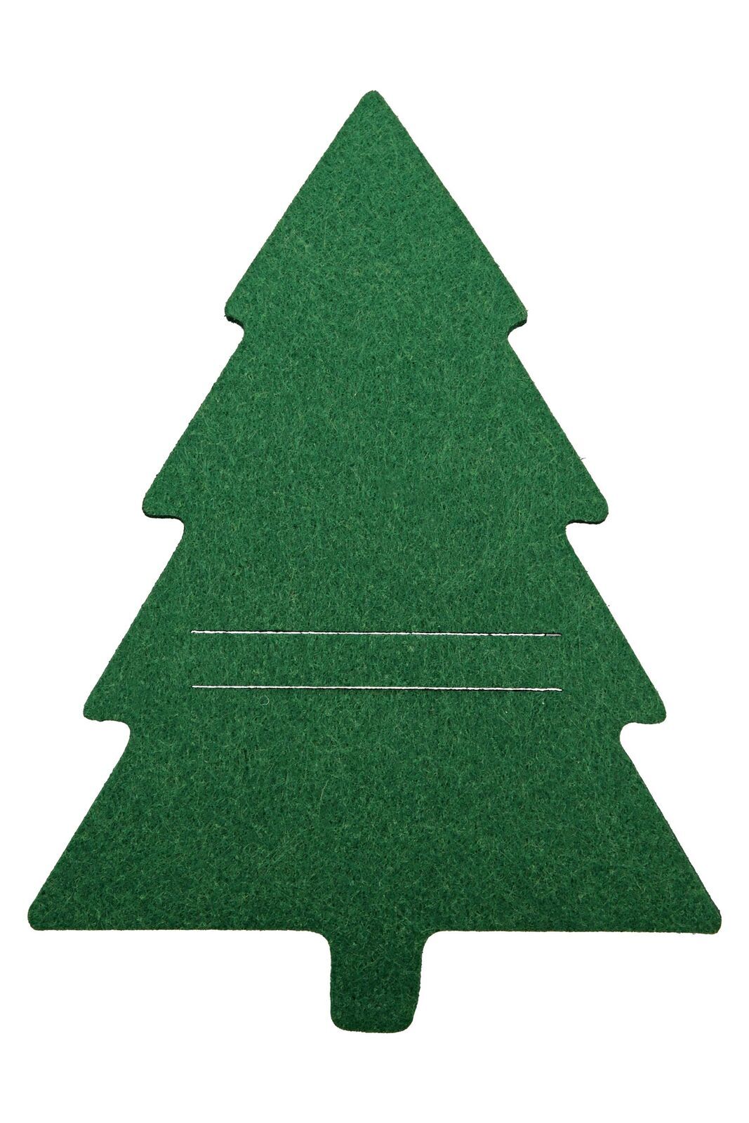 Bestecktasche Tannenbaum Filz grün Bestecktasche Tannenbaum Filz grün