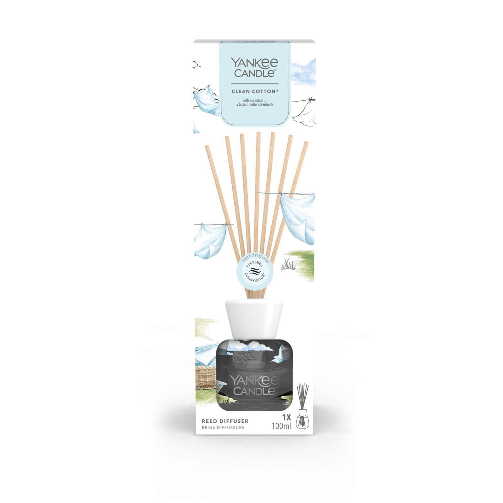 Clean Cotton Signature Reed Diffuser 100ml