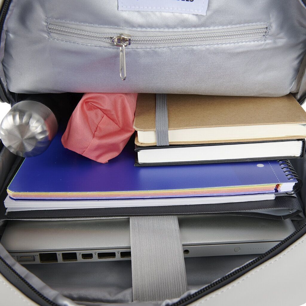 Bowie - Cape Coral Rolltop Rucksack hellgrau