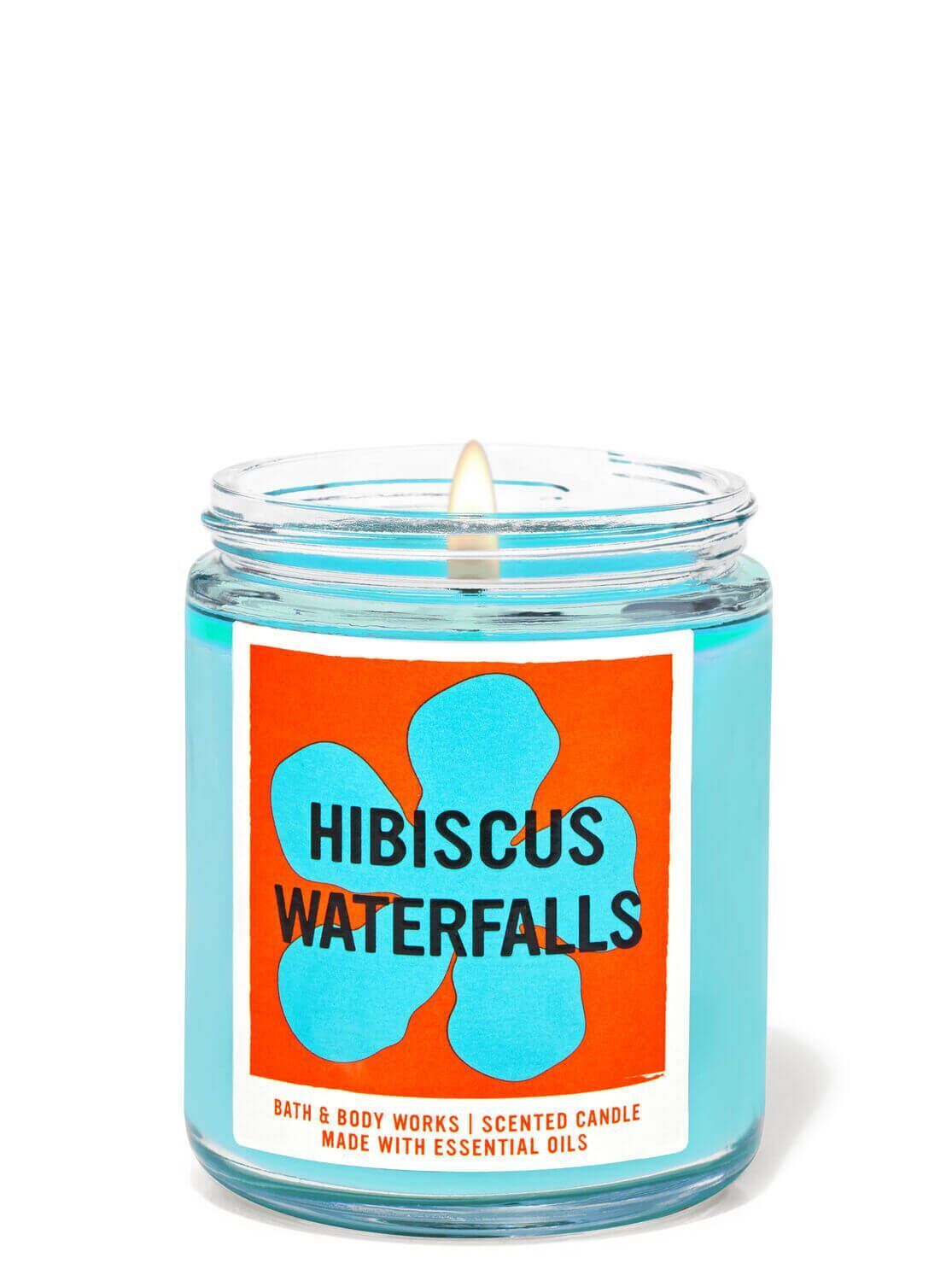 026242805-BBW-34644mWNmGrq17pc8 1-Docht Kerze - Hibiscus Waterfalls - 198g