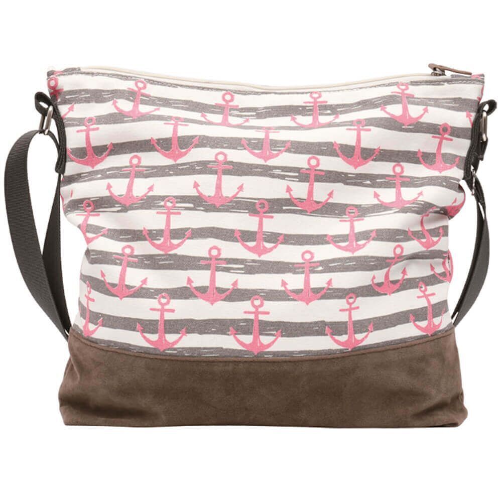 224-007 Umhängetasche 007 (Anker Rosa Grey)