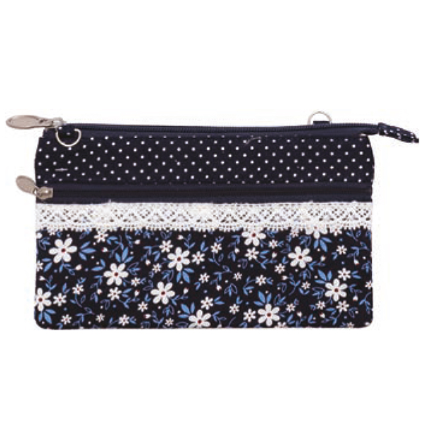 Patchwork Multifunktions-Tasche 073 multi blue