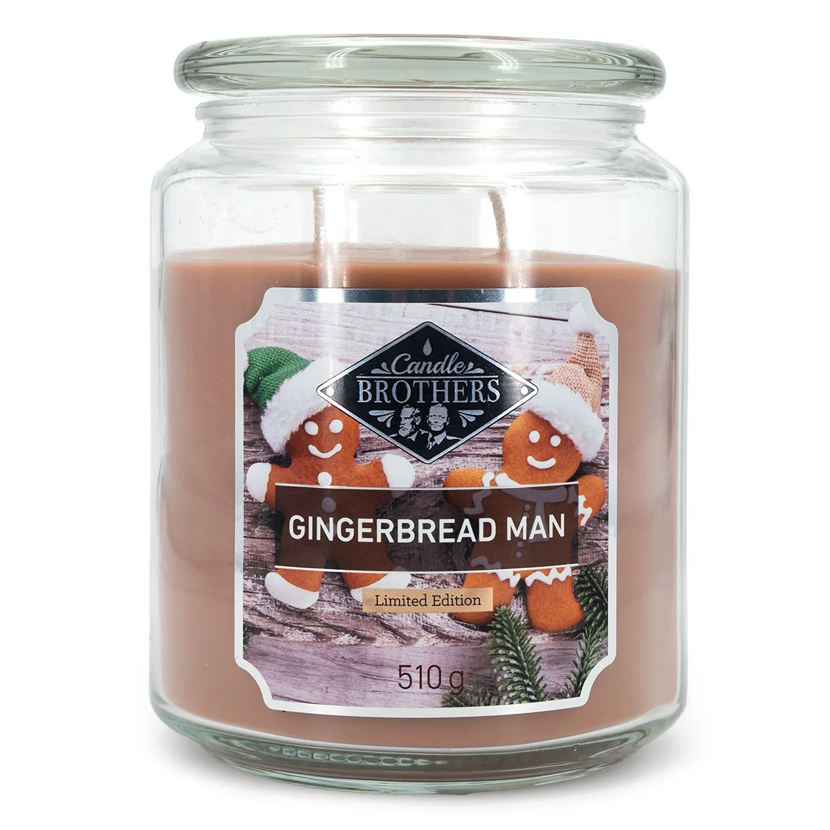 Gingerbread Man 510g Candle Brothers Duftkerze Gingerbread Man 510g Candle Brothers Duftkerze