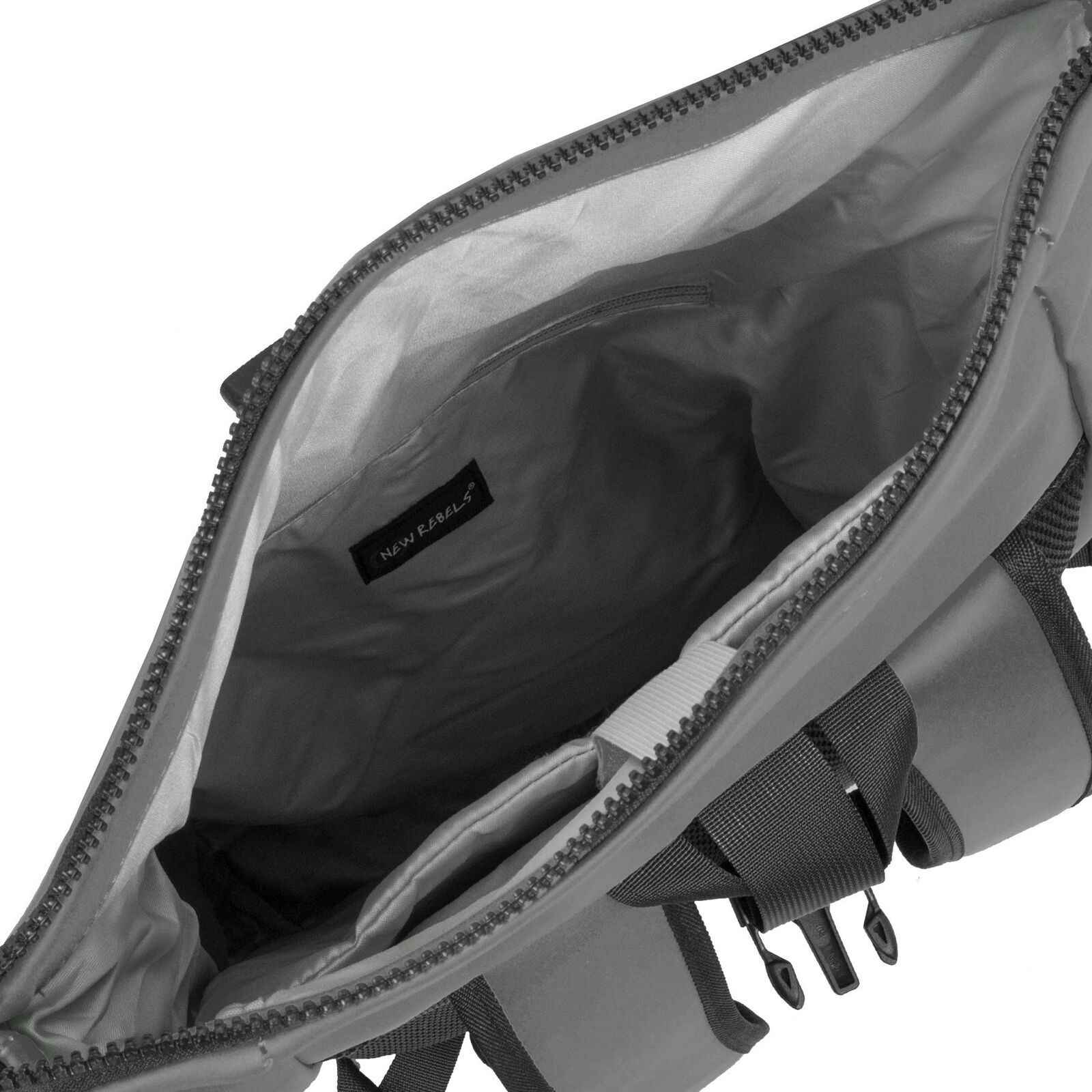 DY33GY7w Mart - New York Rolltop Rucksack anthrazit