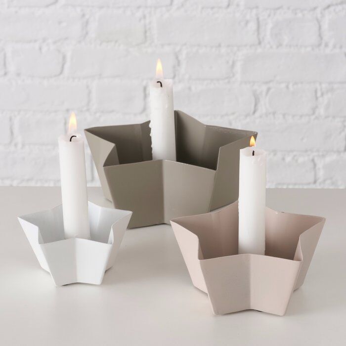 Detailbild-ECJczRd0-large Kerzenleuchter Askella beige 6cm