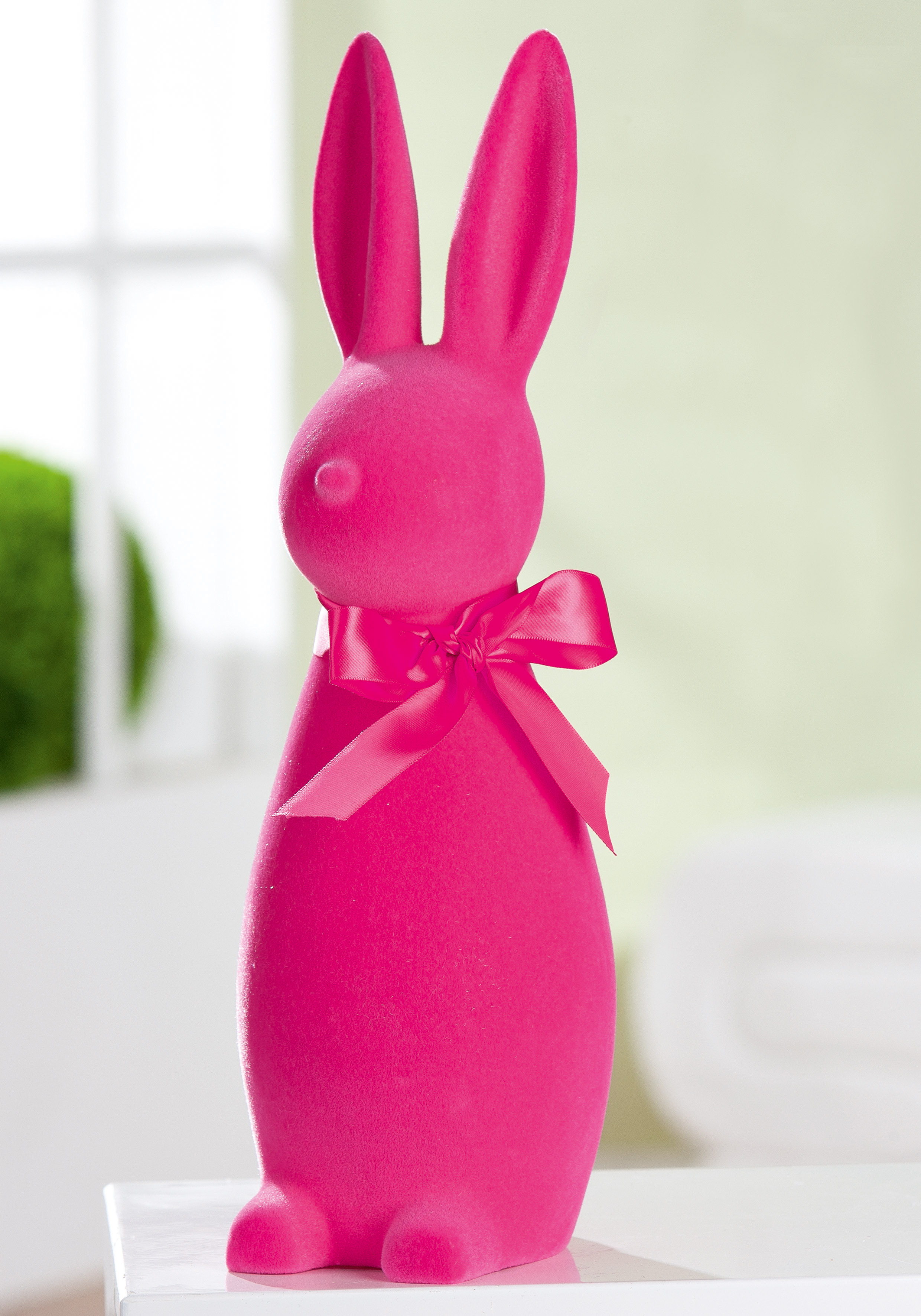 Dekofigur Hase Jimmy pink 41cm Dekofigur Hase Jimmy pink 41cm
