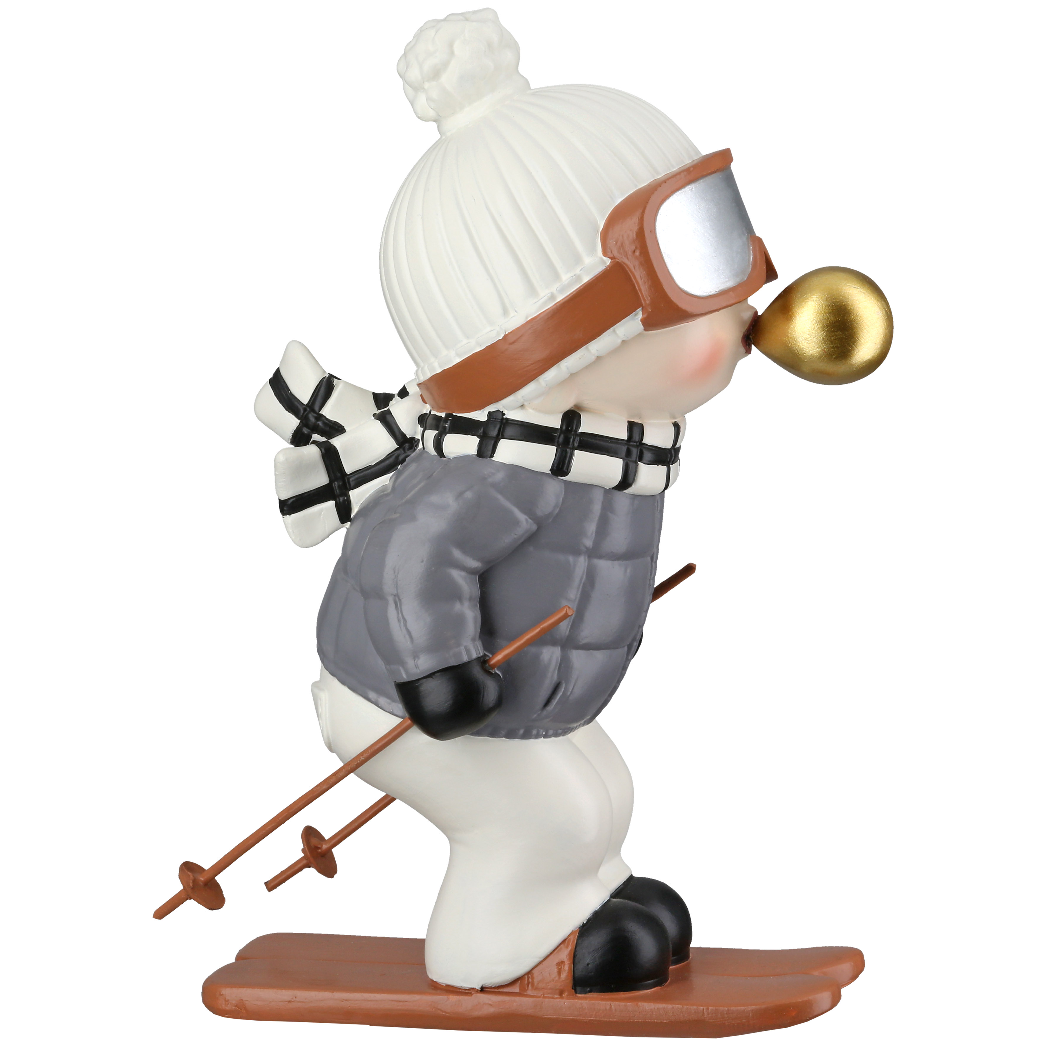 Dekofigur Set "Festive Snowboard" Skifahrer, Schneeschuh, Goggles, Winterschuh, Winteroutfit