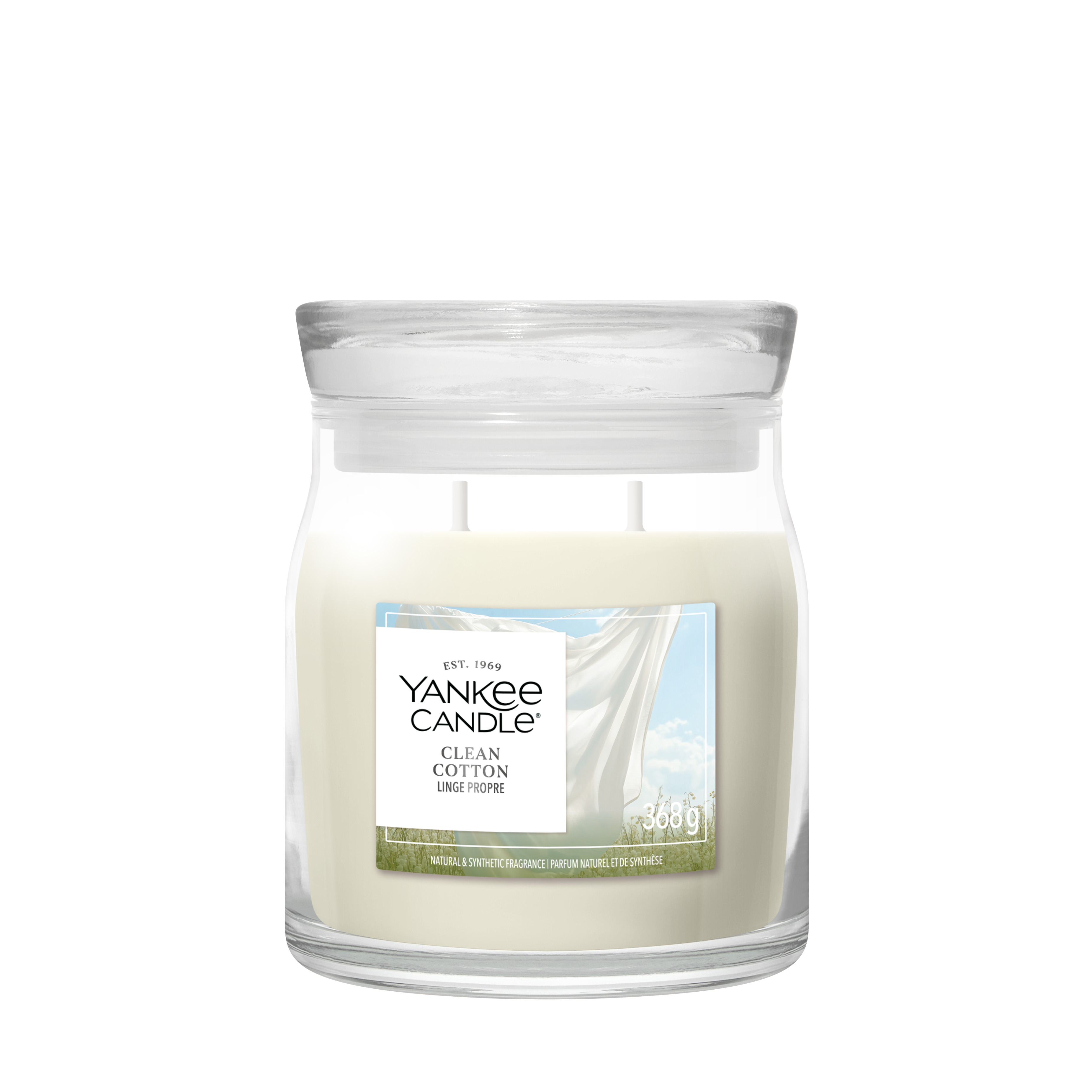 candle, cream, glass jar, scented, yankee candle