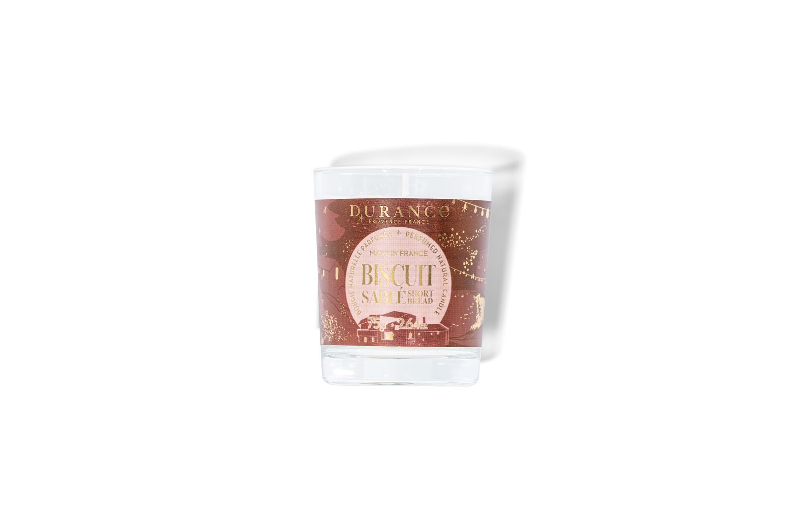 Sandgebäck Duftkerze 75g Auslauf