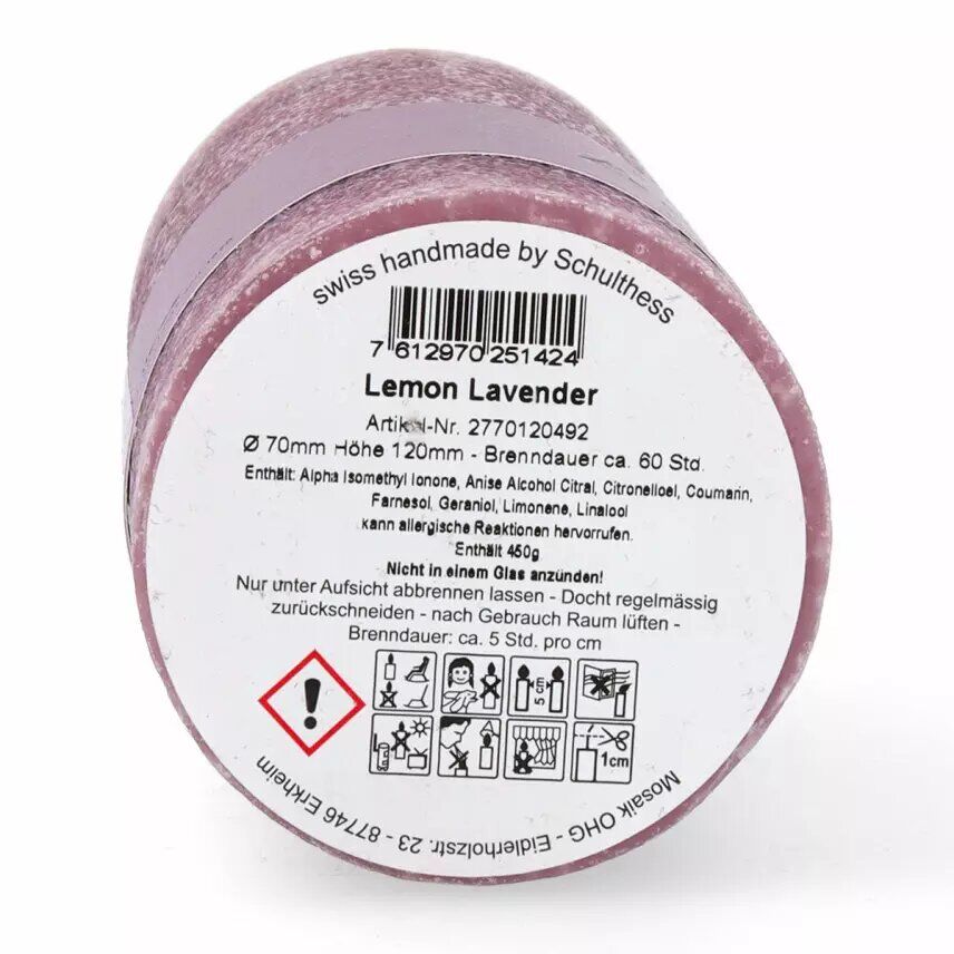 schulthess-secret-garden-lemon-lavender-anti-muecken-duftkerze-450-g-4 Lemon Lavender Anti-Mücke 400g