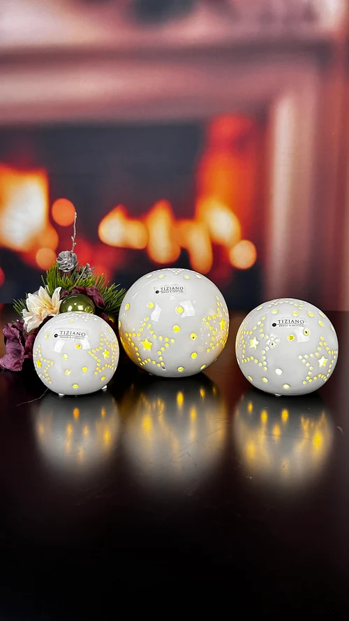 Lichtkugel Tazzola 12cm LED cremeweiß Lichtkugel Tazzola 12cm LED cremeweiß