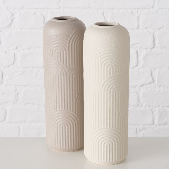 Vase Aliette Keramik braun 25cm