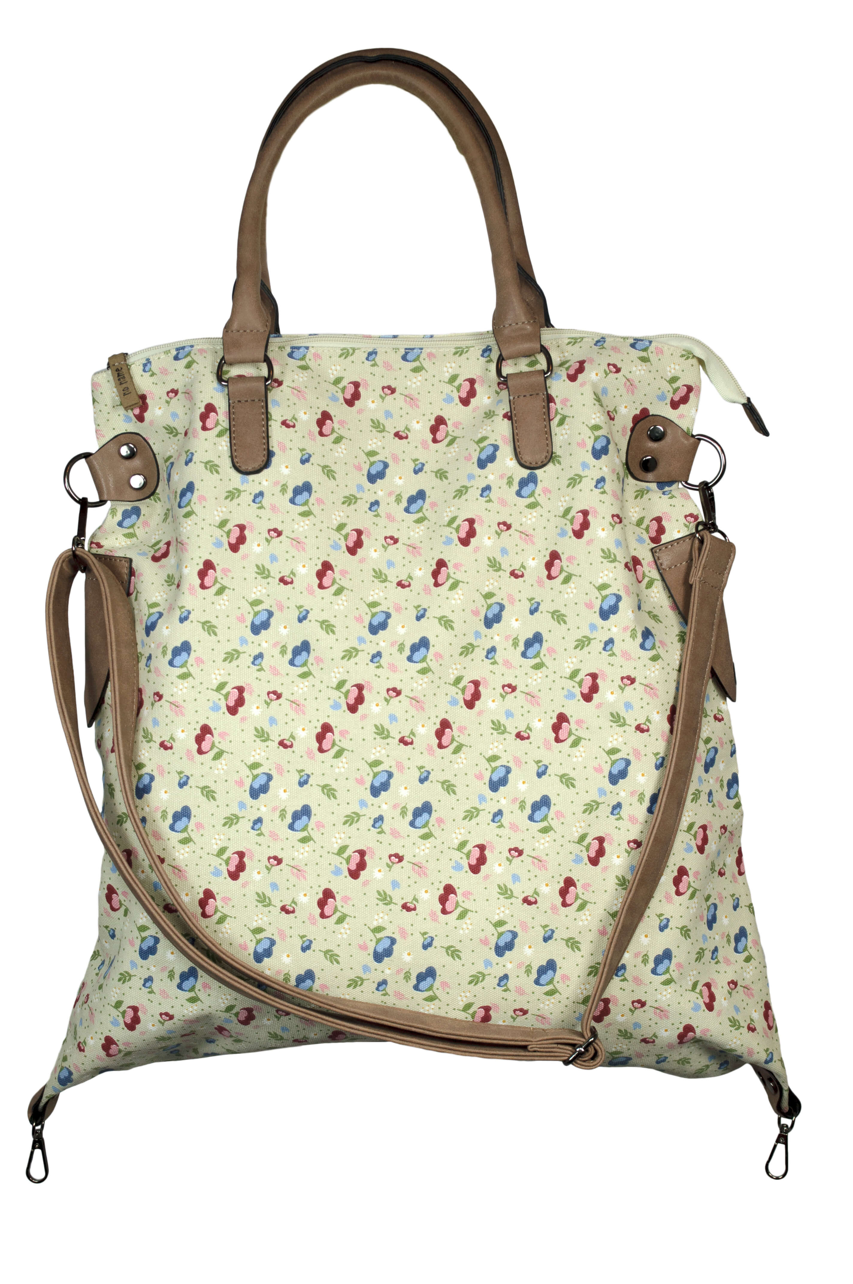 Shopping Bag Floral beige 701