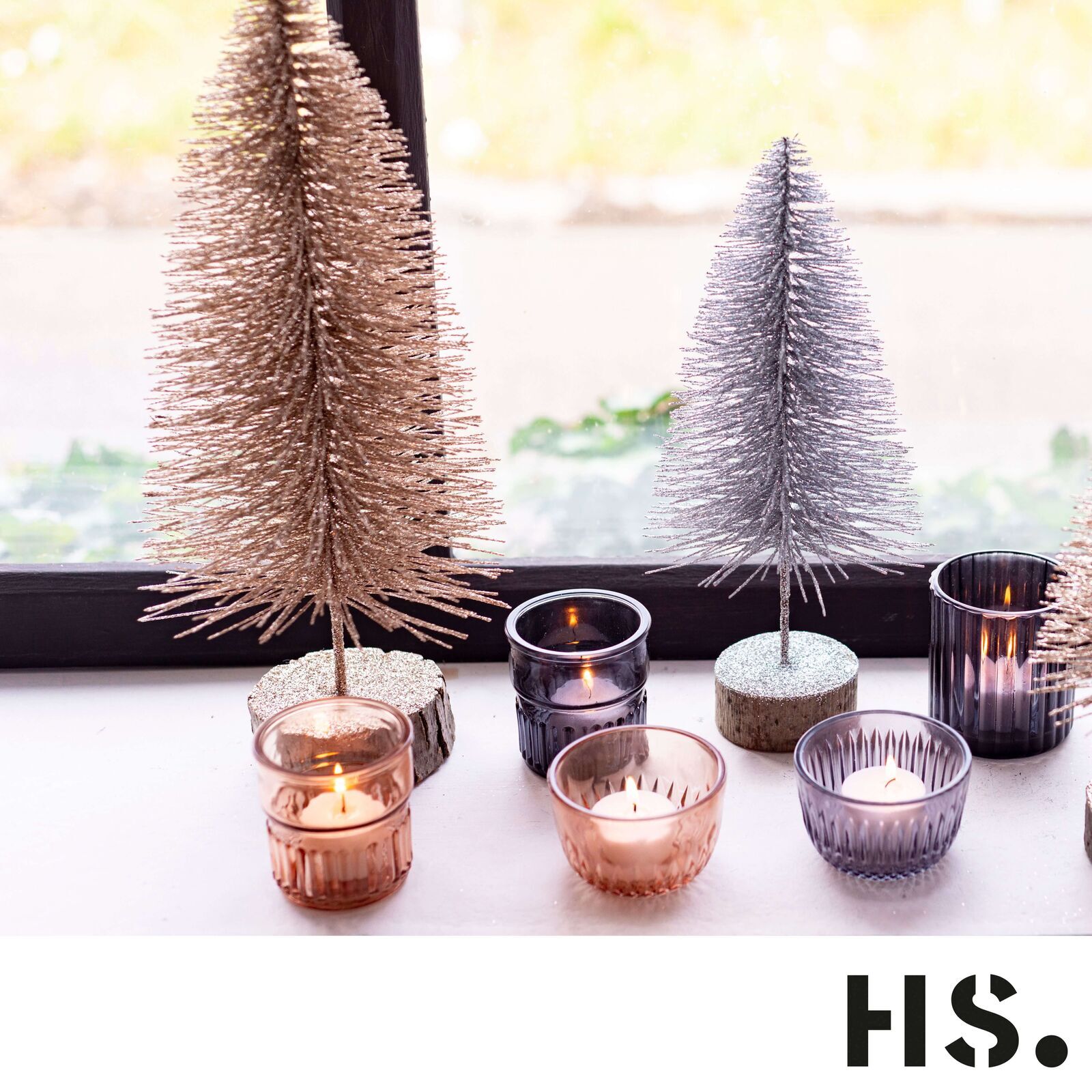 2a2xAchA Tree Grue Dekotannen grün