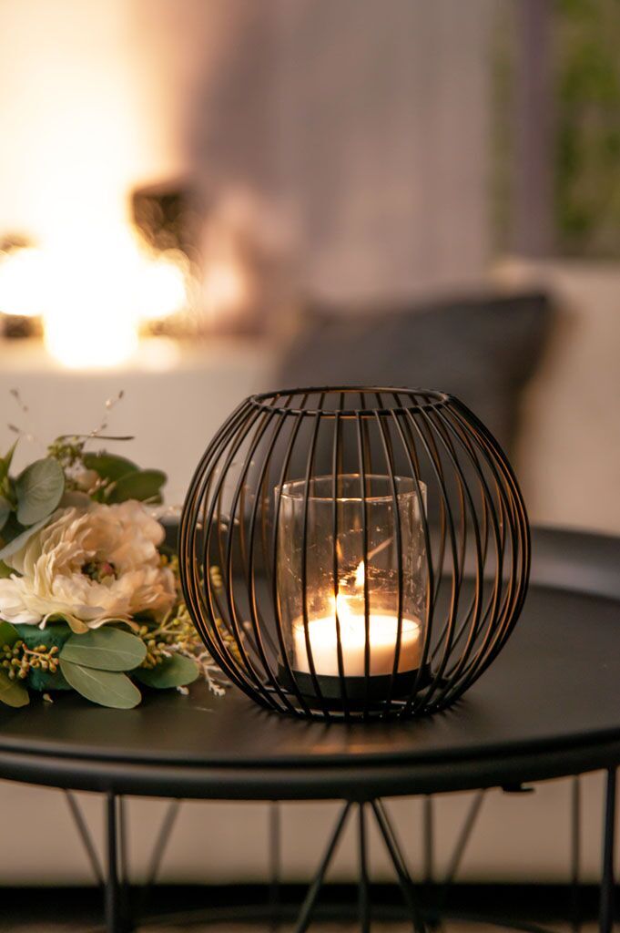 dusk-einzel Kerzenhalter Dusk 13,5cm schwarz