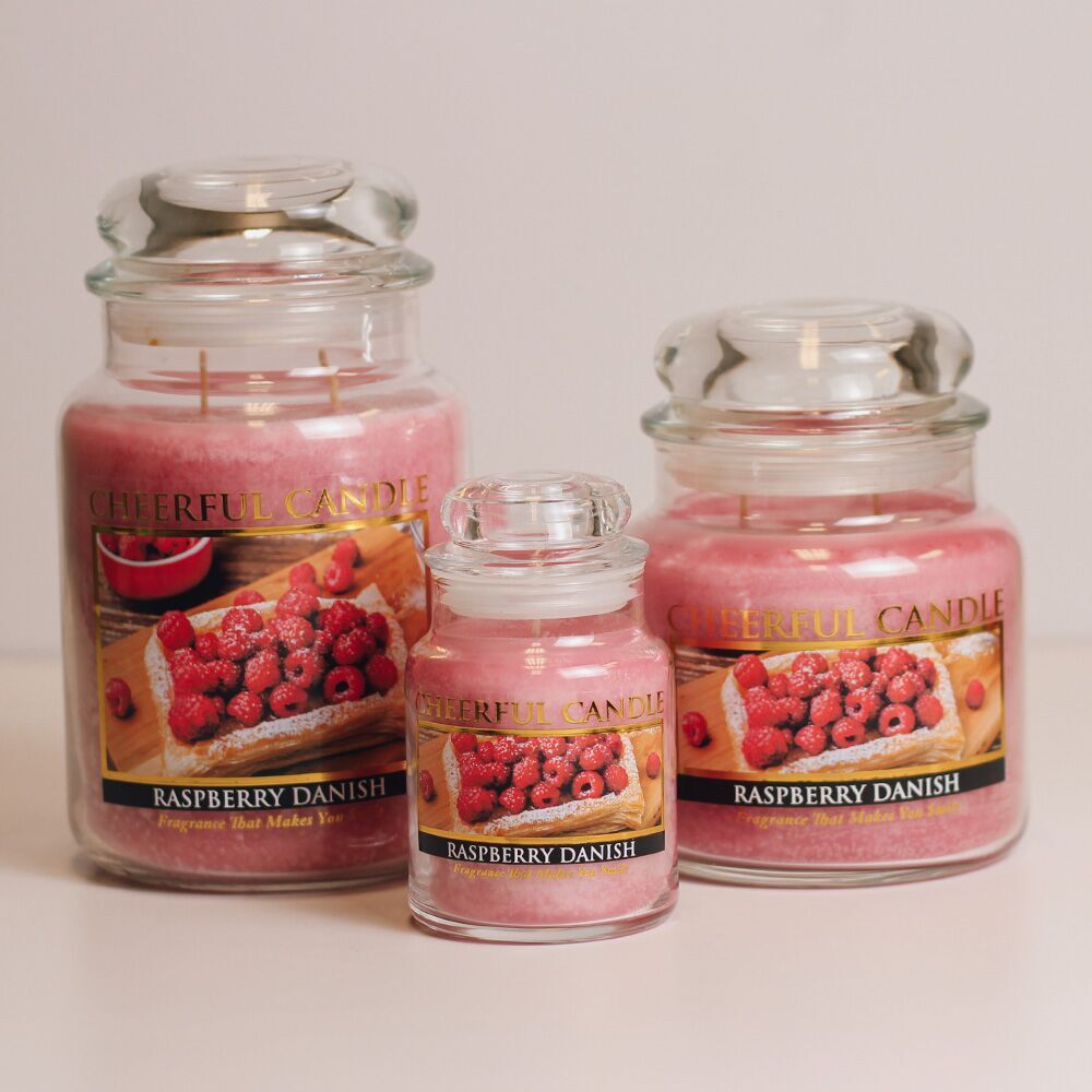 Raspberry Danish 453g Krug, Obst, Pflanze, Produzieren, Himbeere