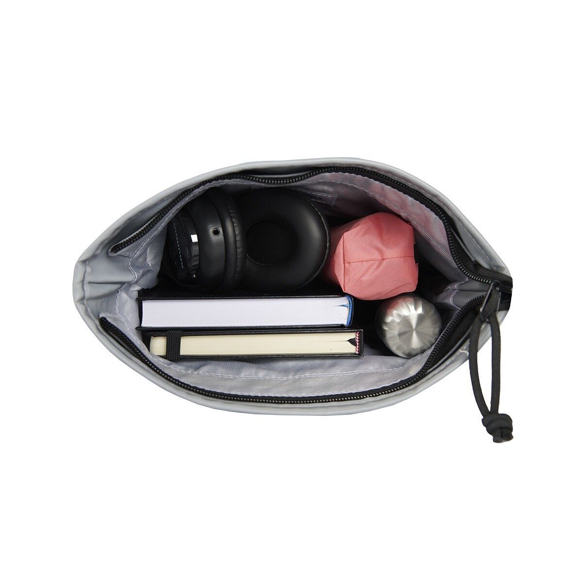 Reflect - Los Angeles Rolltop Mini Rucksack silber