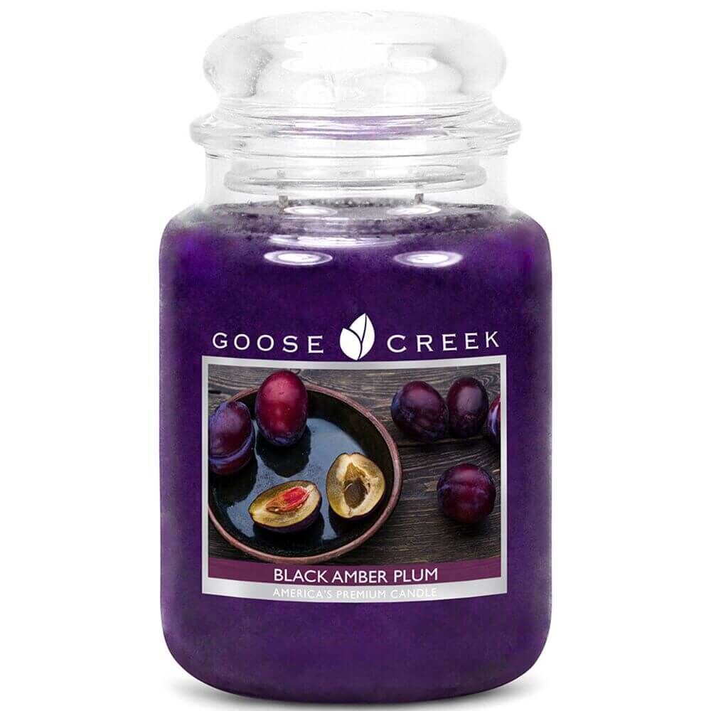 Goose Creek Candle Black Amber Plum 680g