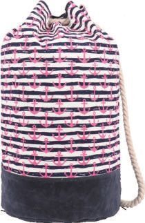 Seesack Navy Pink (kleine Anker)