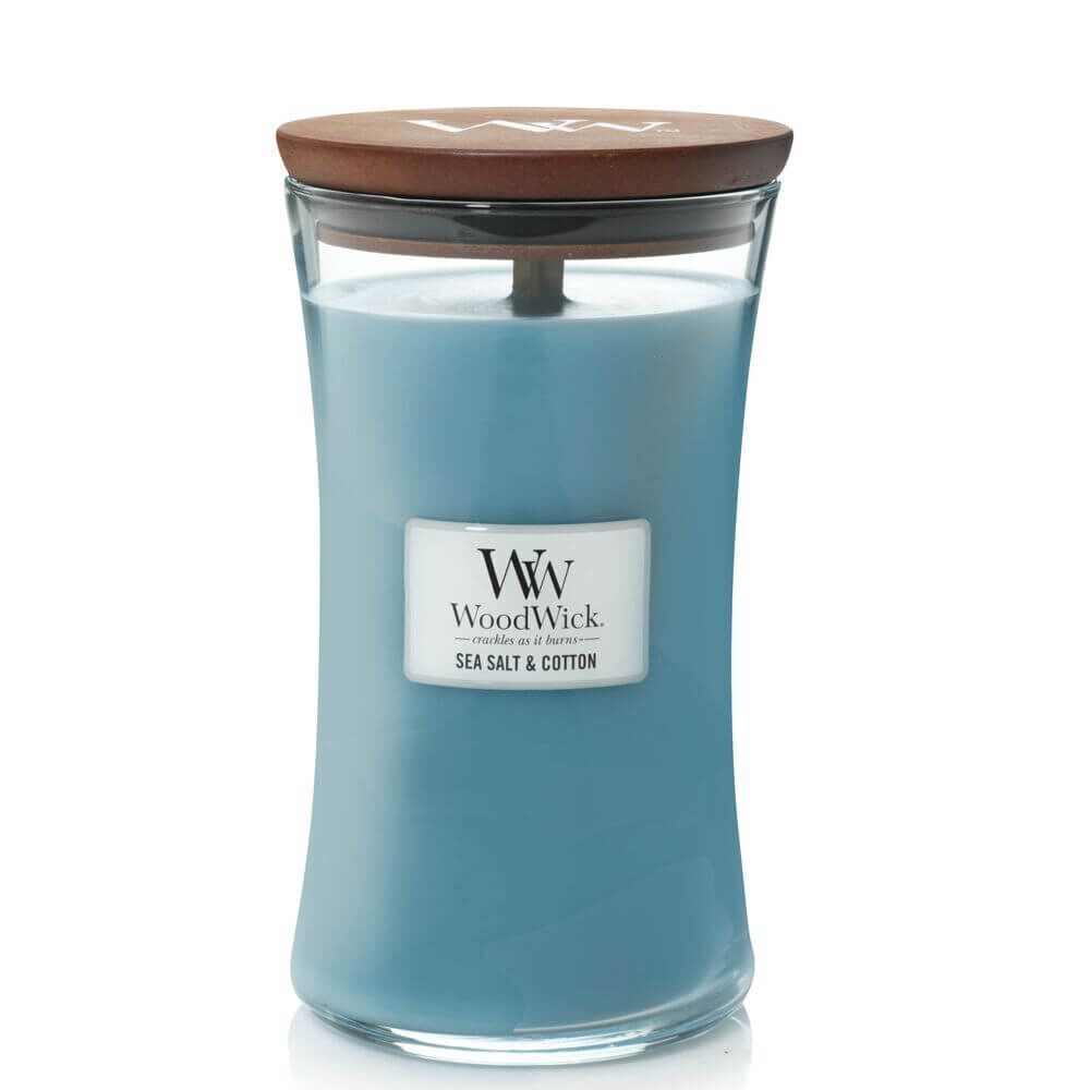 93063_w-Lid Sea Salt & Cotton 610g von Woodwick