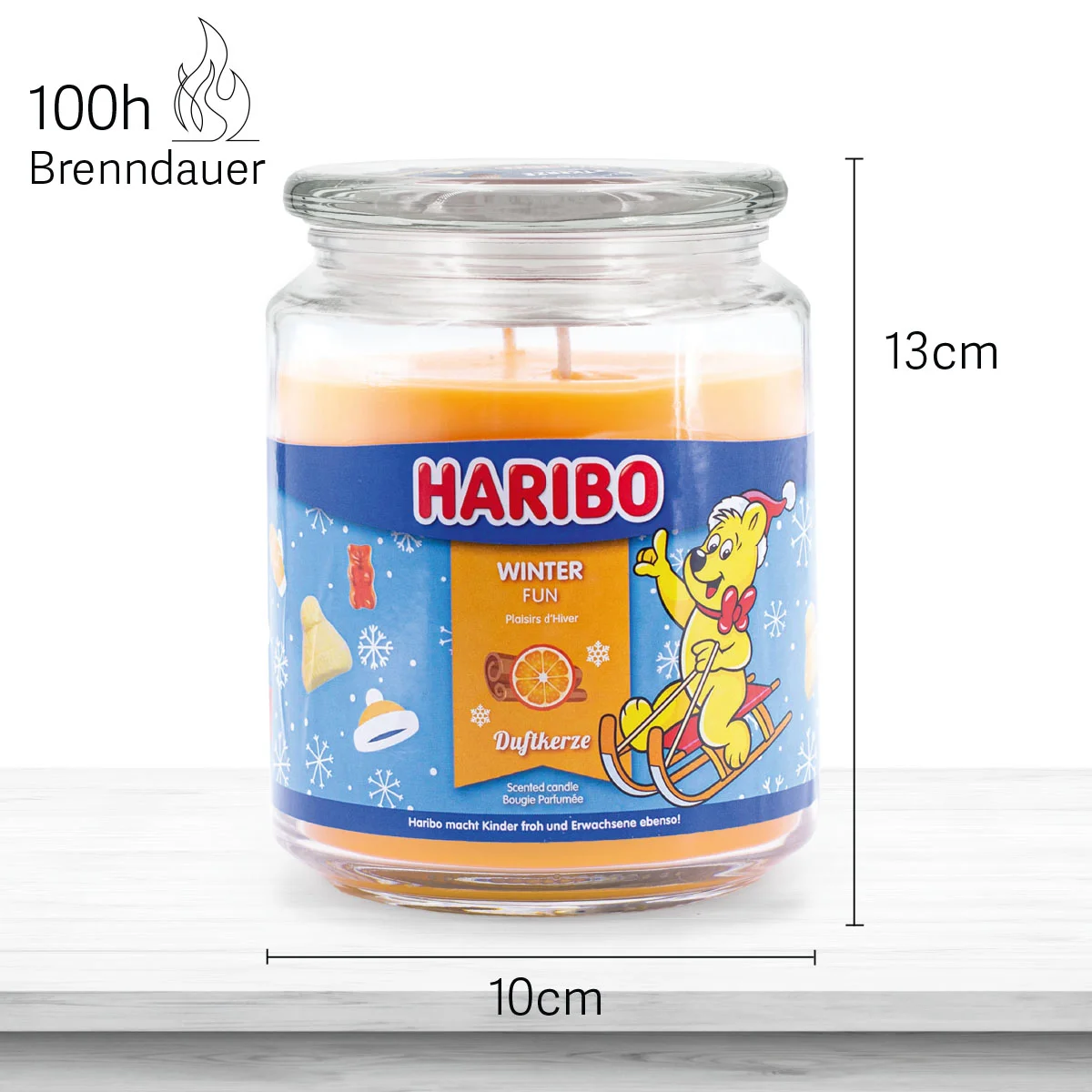 Winter Fun 510g Haribo⢠Duftkerze Winter Fun 510g Haribo⢠Duftkerze