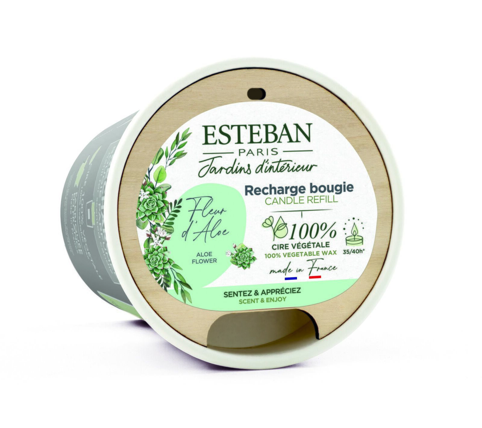 Aloe Blume Nachfüller für Duftkerze 180g