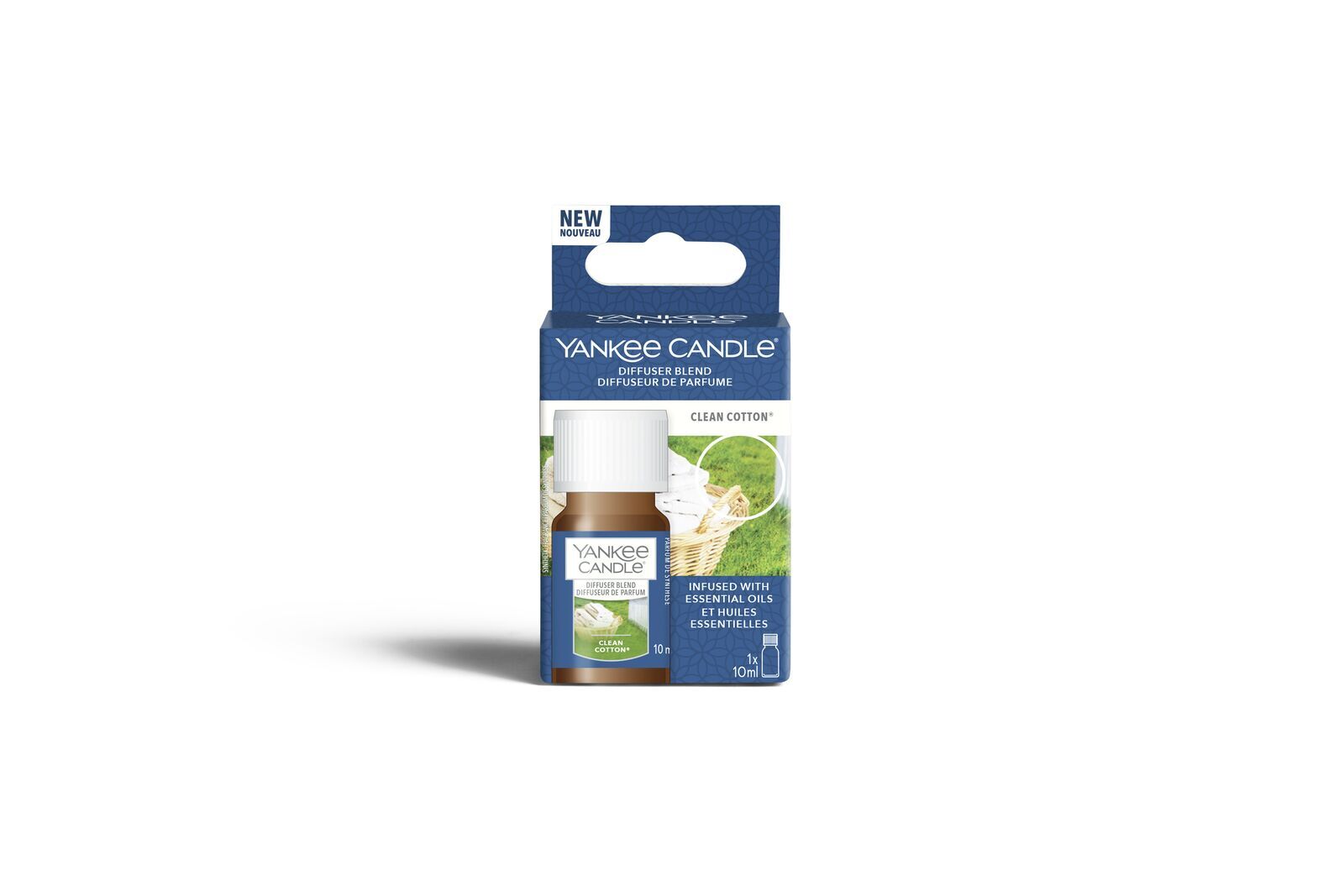 2021-11-8-Yankee-Candle-Ultrasonic-Diffuser-11946_26-Clean-Cotton-Box-Front-On Clean Cotton 10ml Nachfüller für Ultrasonic Diffuser