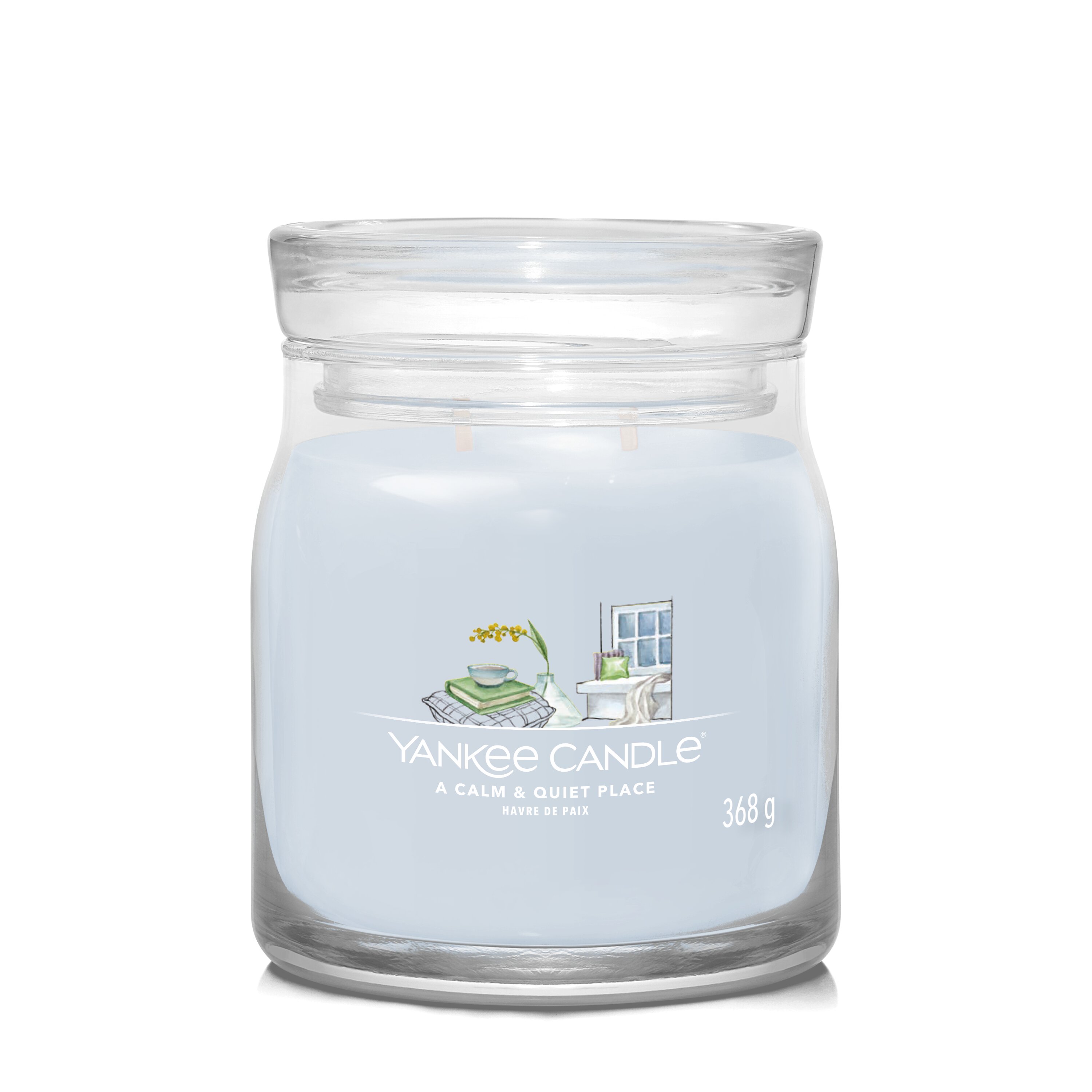 A Calm & Quiet Place Signature Medium Jar 368g 2-Docht