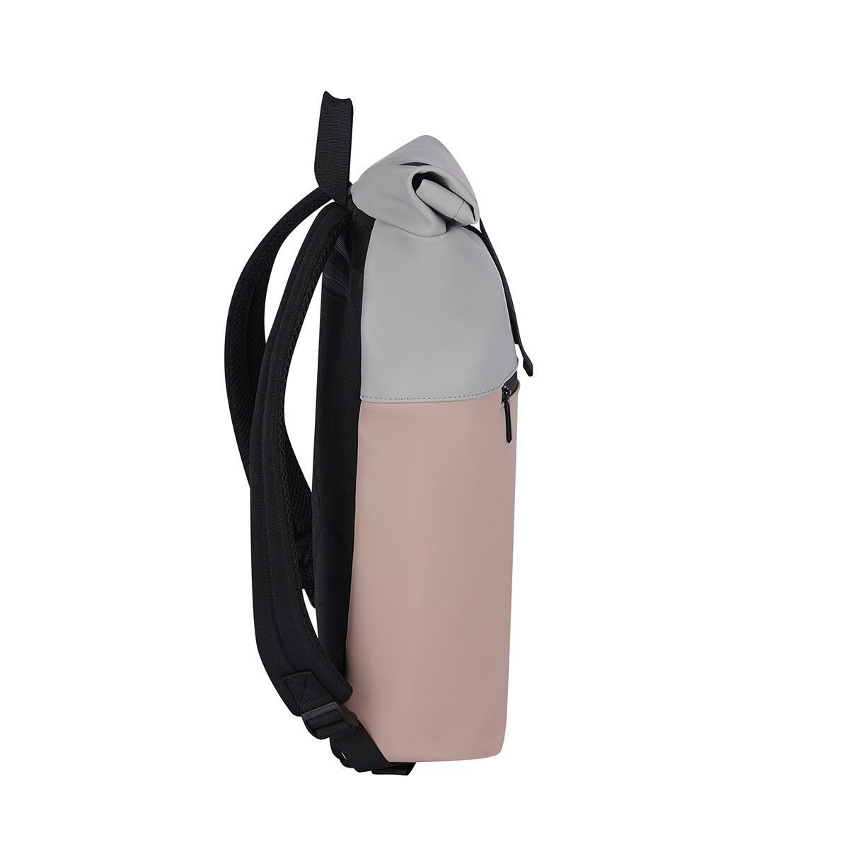 Fane - Montgomery Rolltop Rucksack altrosa/grau