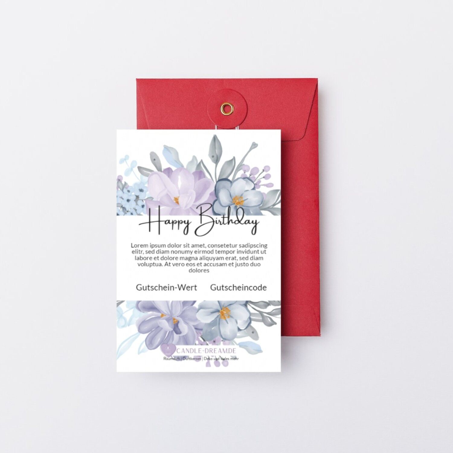 Geschenkgutschein Geburtstag