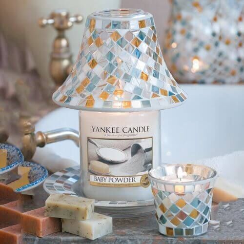 Luxuary-Mosaic-Glass Baby Powder Large