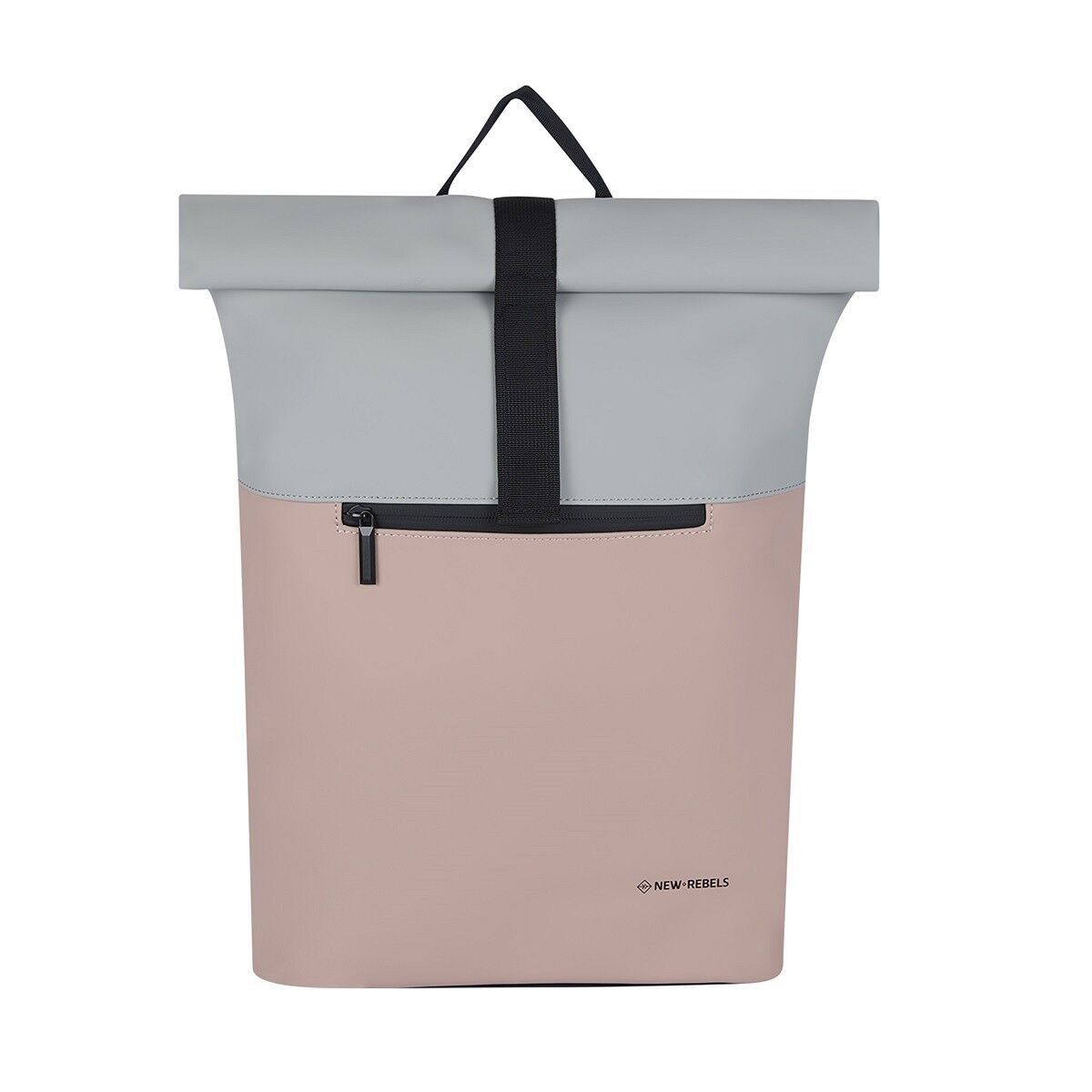 Fane - Montgomery Rolltop Rucksack altrosa/grau