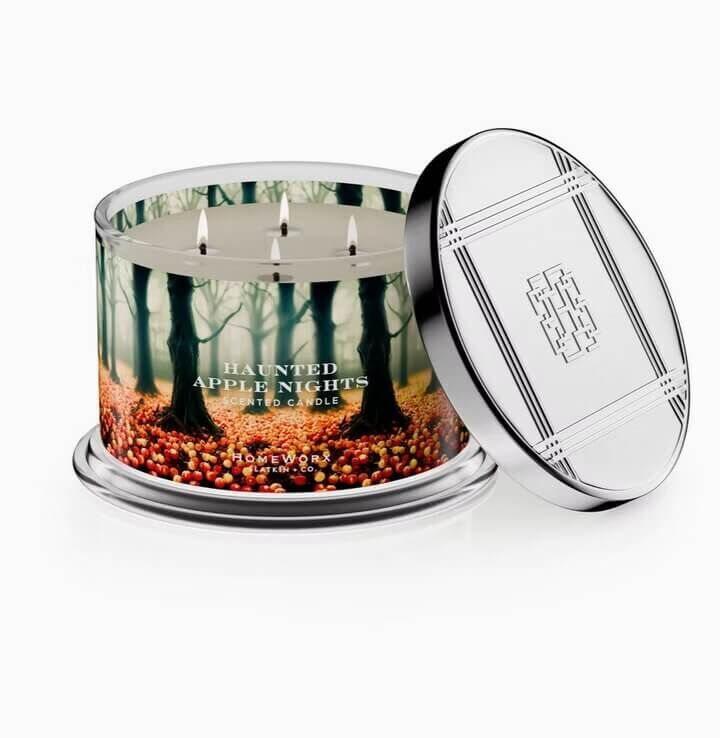Haunted Apple Nights 510g (4-Docht)