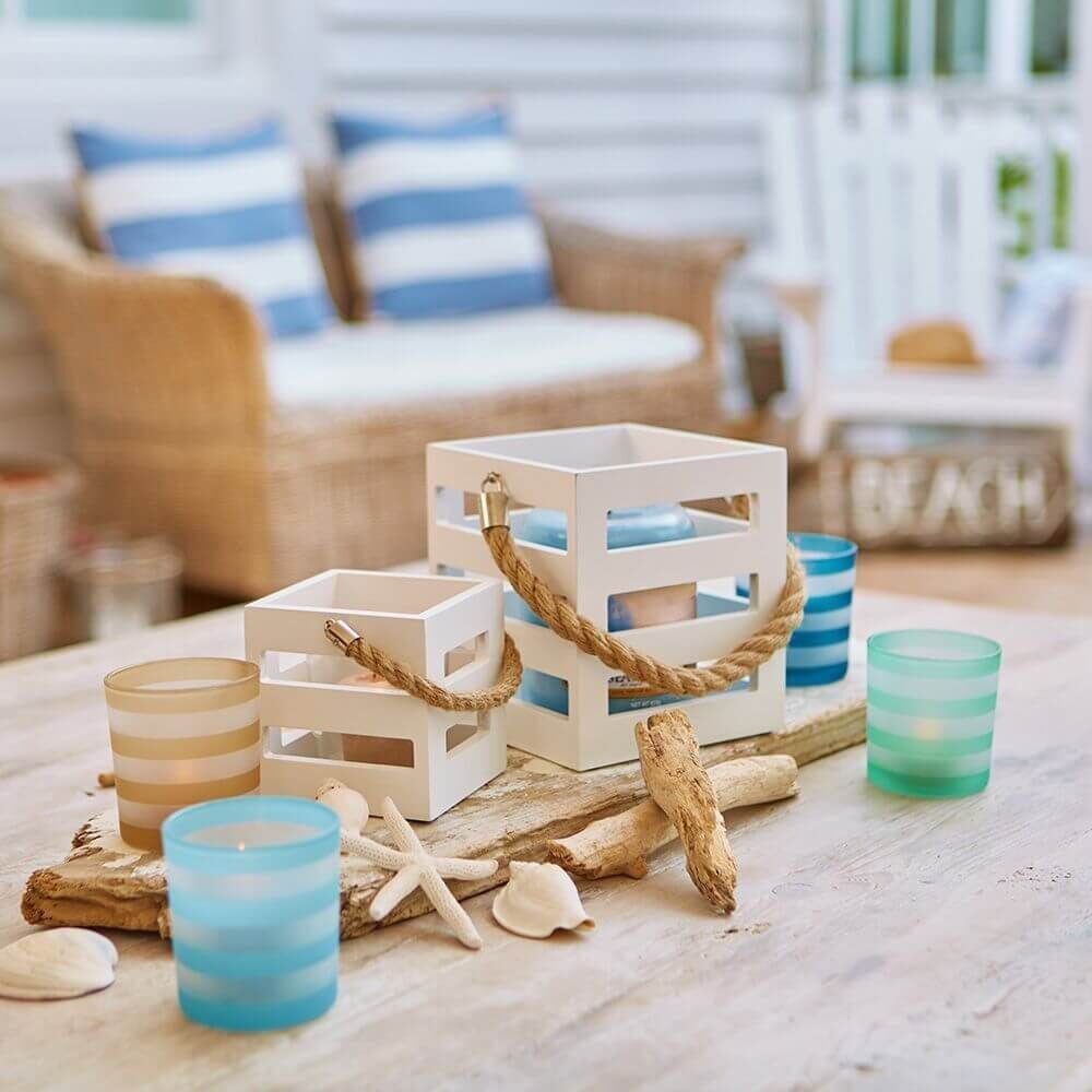 Coastal Stripe Jar Holder für 623g & 411g