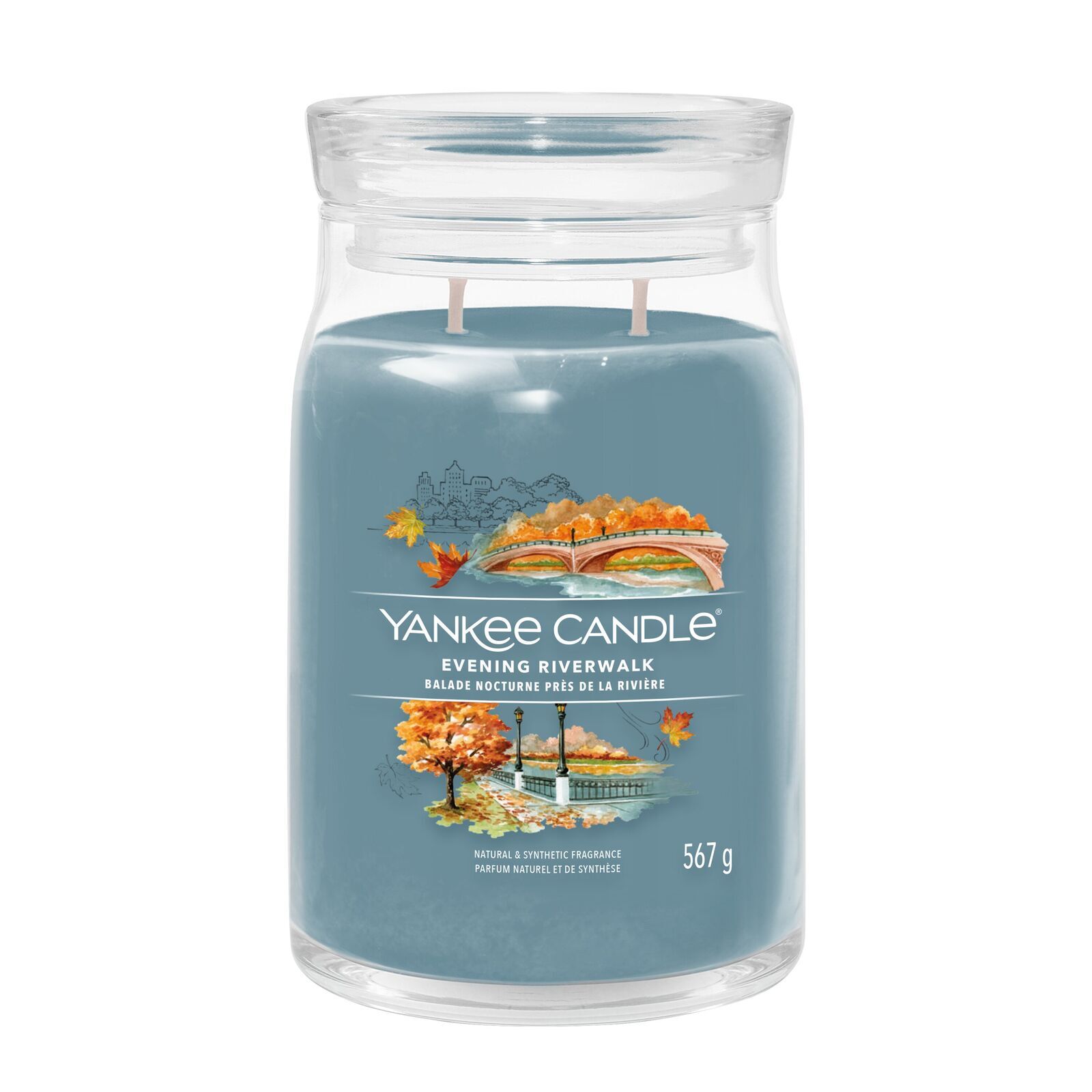 Evening Riverwalk Signature Large Jar 567g 2-Docht