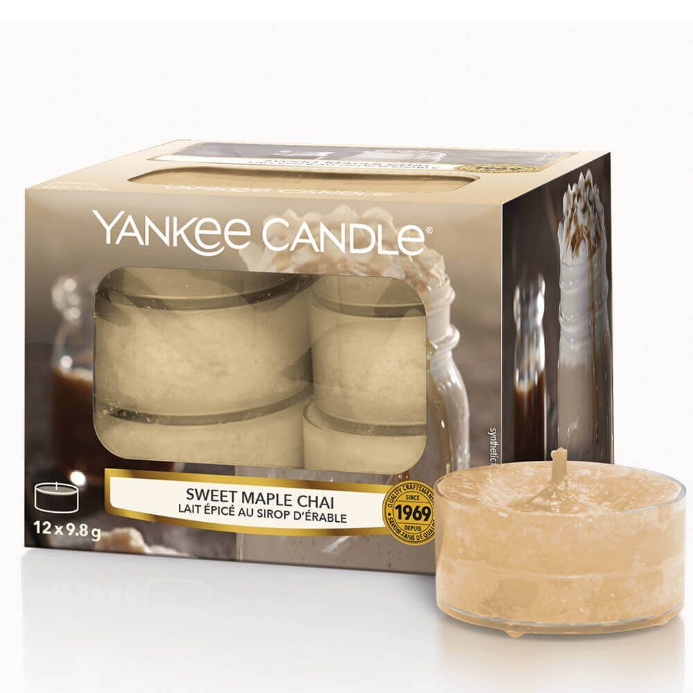 Sweet Maple Chai 12 Stck von Yankee Candle