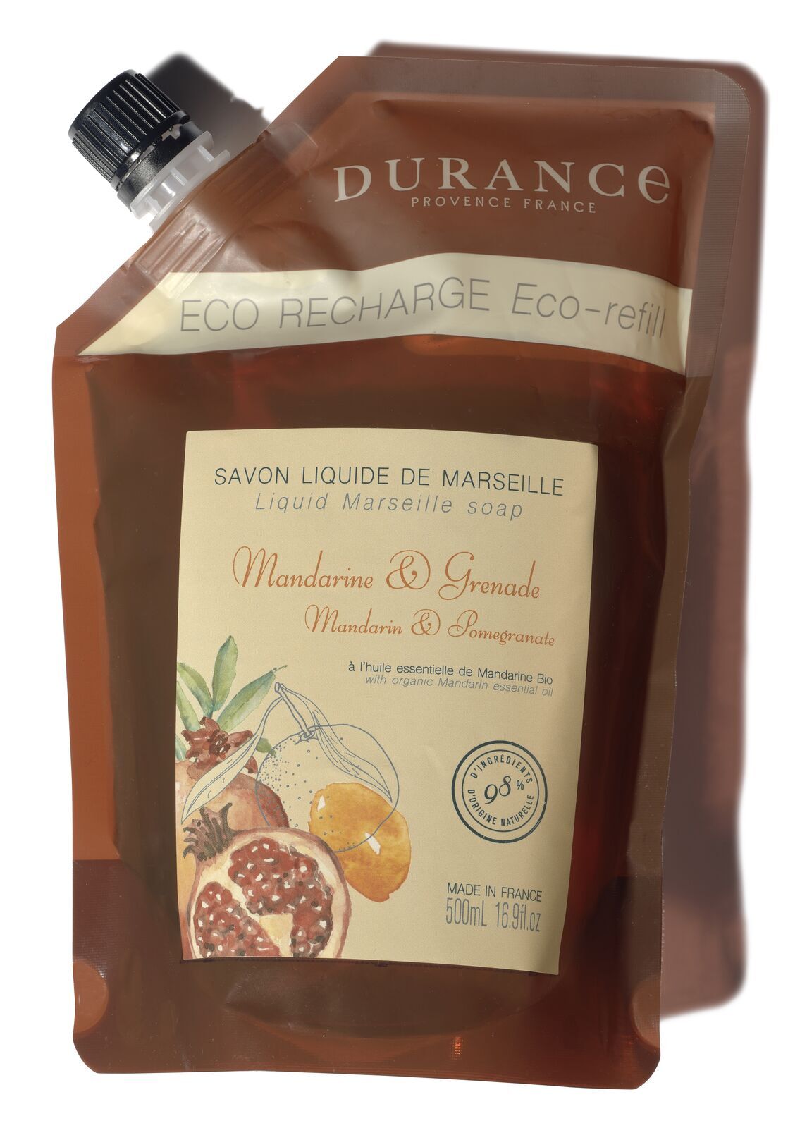 241390_Mandarine-Grenade-ombre Mandarine & Granatapfel Marseiller Flüssigseife Nachfüller 500ml