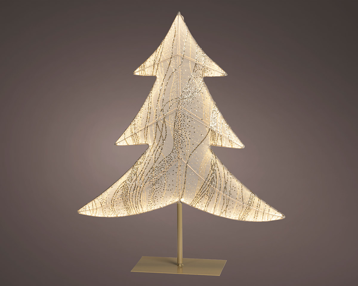 Dekoobjekt Tannenbaum "Eclipse" LED 65cm Weihnachtsbaum, Lichtdeko, Lampe, Tannenbaum, Standsockel