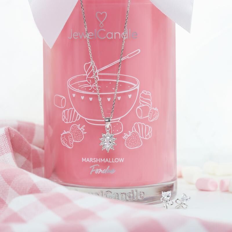 Marshmallow Fondue (Halskette) 400g Swarovski Edition