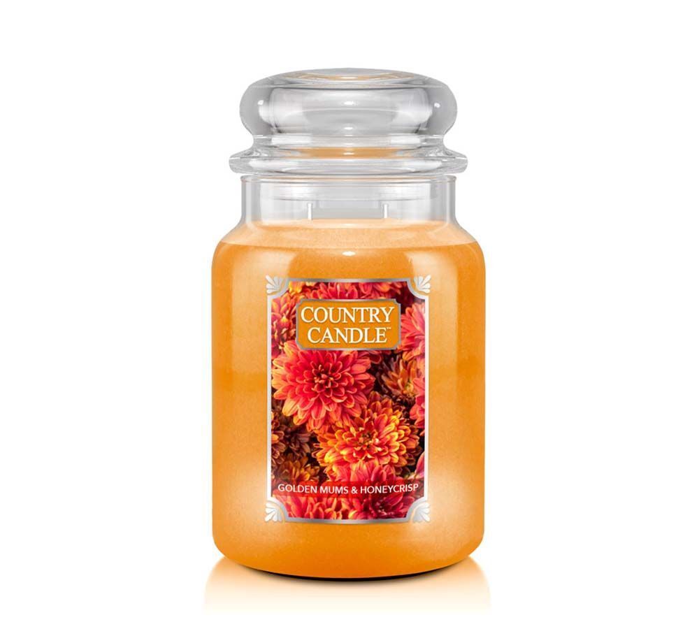 country_candle_golden_mums_and_honeycrisp_large_american_heritage_1 Golden Mums & Honeycrisp 680g