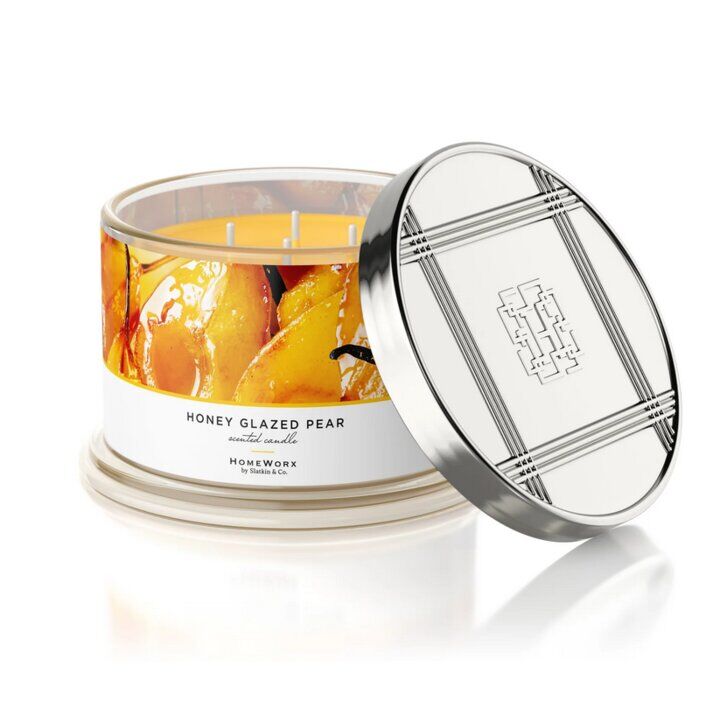 honeyglazedpearhomeworx Honey Glazed Pear 510g (4-Docht)