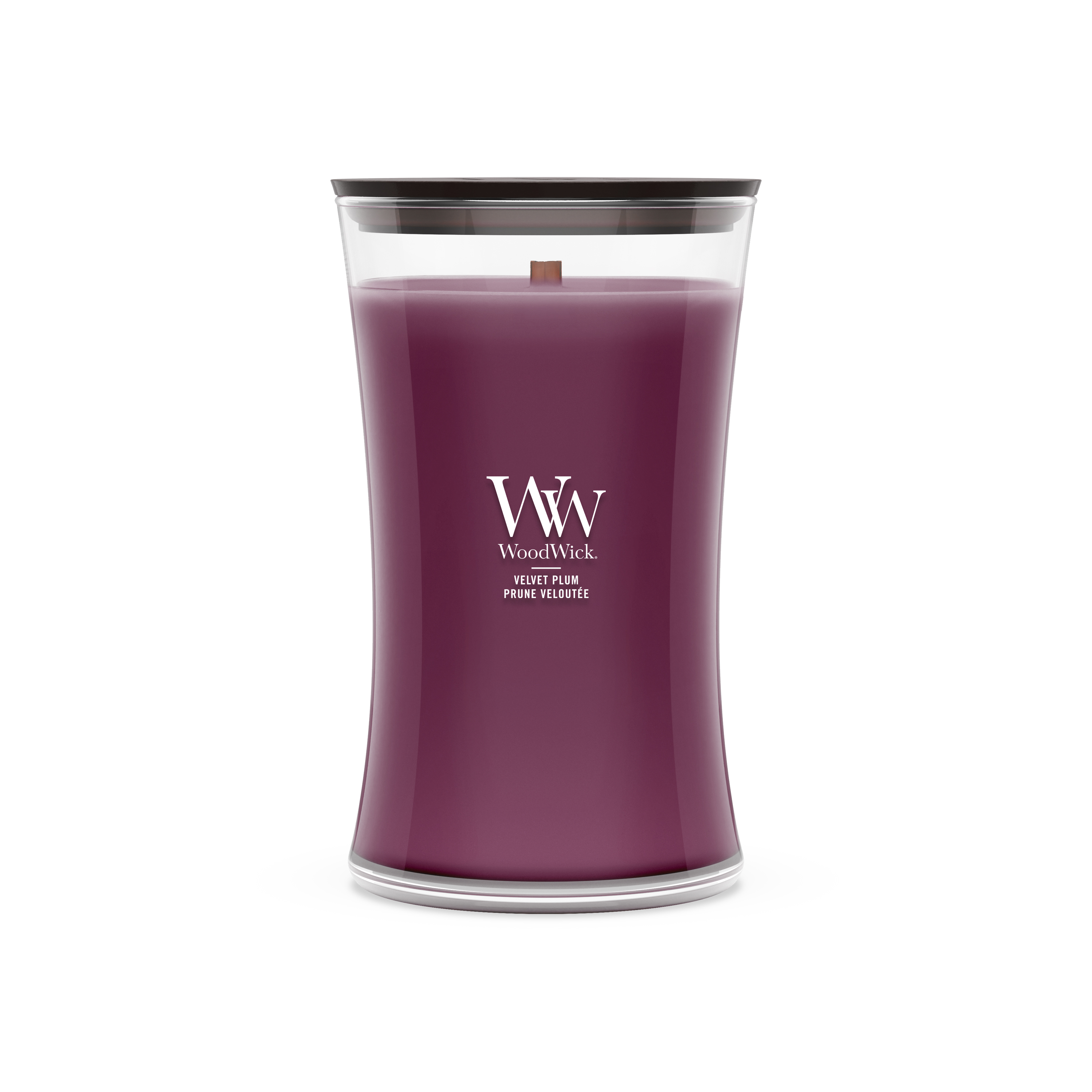 Velvet Plum 610g Votive-Kerze, Wachs-Kerze, Lila, Velvet-Plum, WoodWick-Kerze