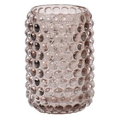 Jaquard Windlicht braun L