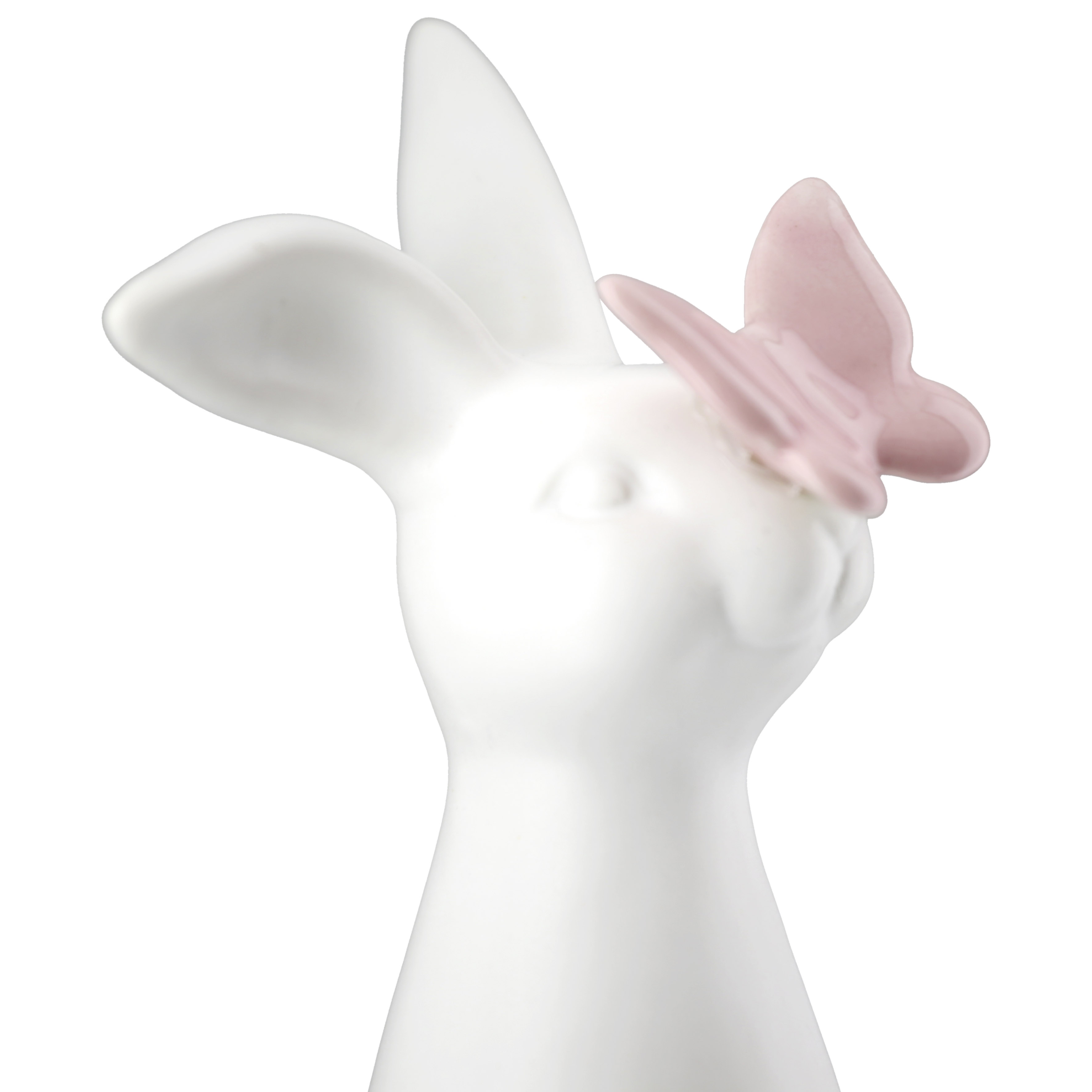 Dekofigur Hase Isa Porzellan 21cm Dekofigur Hase Isa Porzellan 21cm