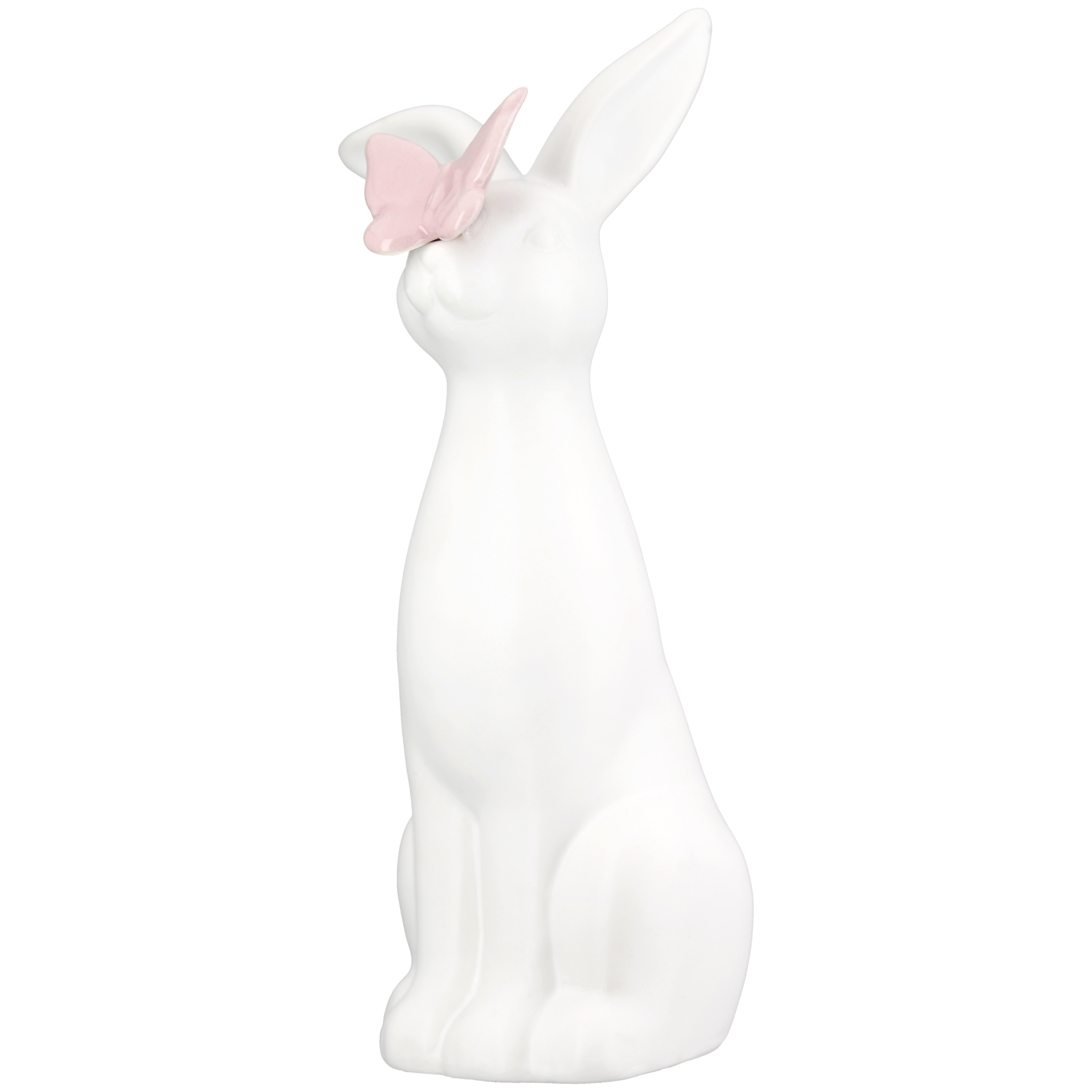 Dekofigur Hase Isa Porzellan 21cm Dekofigur Hase Isa Porzellan 21cm