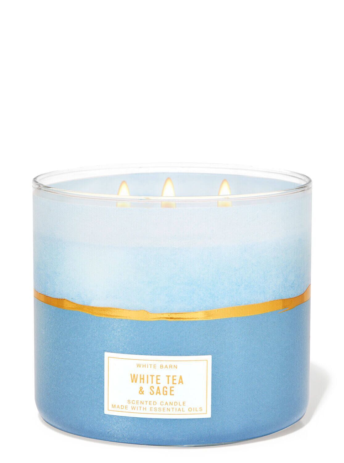 3-Docht Kerze - White Tea & Sage - 411g