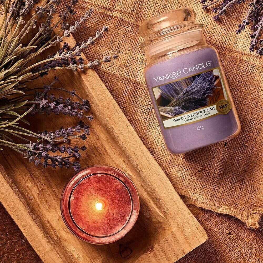 AW19-Farmers-Market-Dried-Lavender-Oak-Flatlay-SQUARE Dried Lavender & Oak 623g