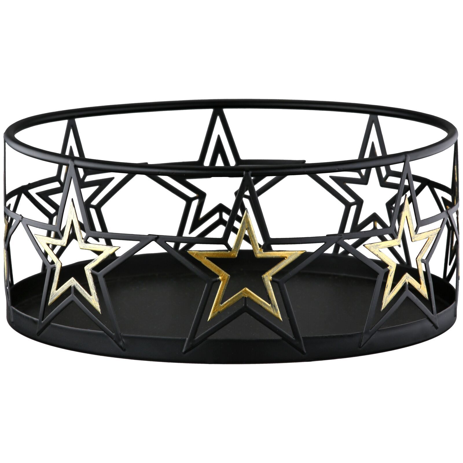 Deko Tablett Modern Star 17cm Kaffeetisch, Mobiliar, Tabelle