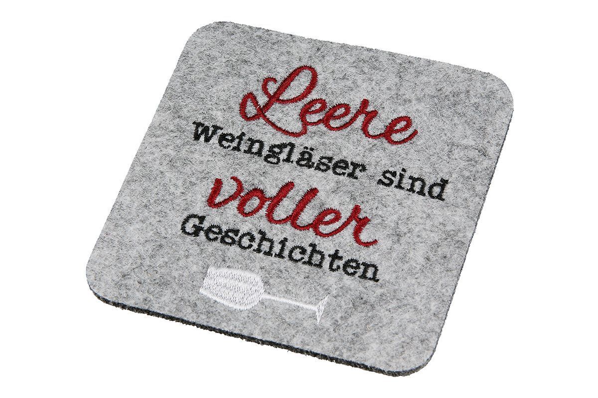 Untersetzer Weinfest 6 Stück Matte