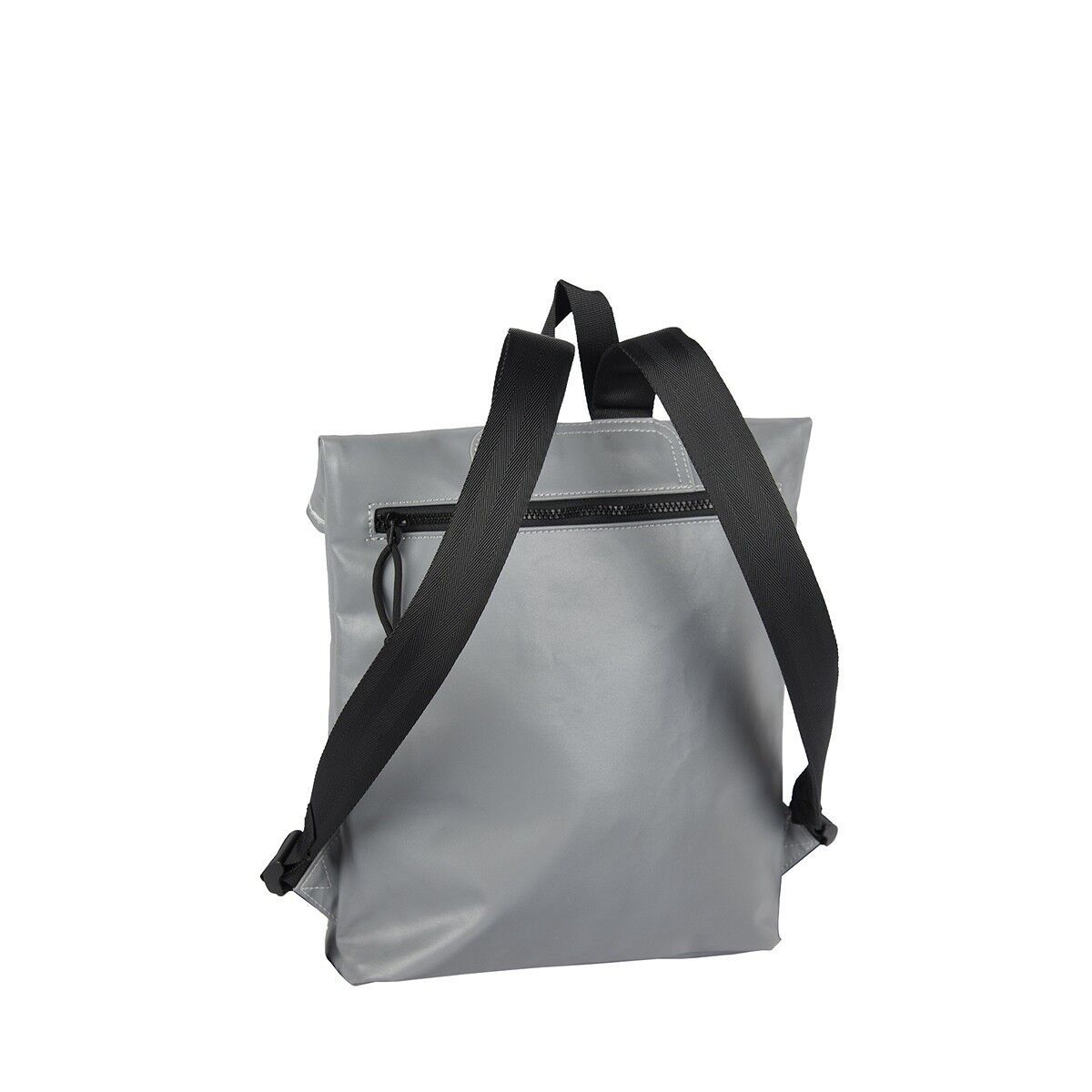 Reflect - Los Angeles Rolltop Mini Rucksack silber